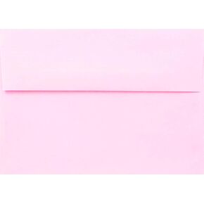 Pink Pastel 100 Boxed (5-1/4 × 7-1/4) A7 مظاريف لإعلانات الدعوات 5 × 7 من معرض Envelope