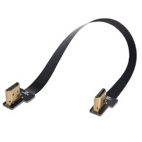 JSER-Brands Xiwai CYFPV HDMI Male to Mini HDMI Female Extension FPC Flat Cable 1080P for FPV HDTV Multicopter Aerial Photography (0.2M)