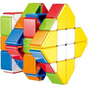 Ai-yun 4x4 Fisher Cube ، مكعب سرعة 4 × 4 × 4 × 4 ، لا ملصق ملصق ملصق 4x4 Magic Cube Toys ، مضايقات الدماغ
