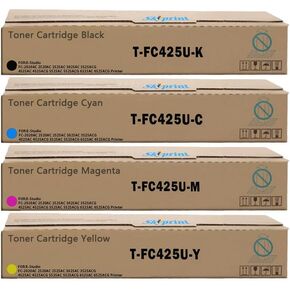 T-FC425U High Toner Toner Cartridge T-FC425U-K Y/M/C استبدال Toshiba T-FC425U Toner لـ E-Studio E Studio 2525AC 3025AC 3525AC 4525AC 5525AC 6525AC Series Series Series