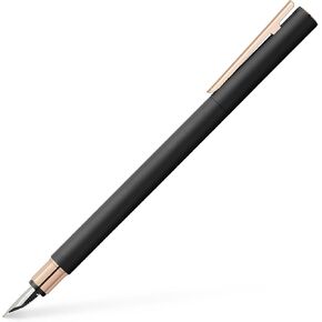 Faber-Castell Neo Slim Fountain Pen Metal Black و Rose Gold Spring EF Rose-Gold