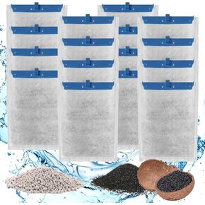6 Pack Large Filter Cartridges Compatible with Tetra Whisper Bio-bag Filter: Large Aquarium Filter Cartridge Compatible with Tetra Whisper Filter 20i/40i IQ20/30/45/60 PF20/30/40/60 & ReptoFilter in Kuwait