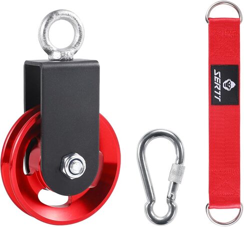 Cable Pulley Wheel for Home Gym Pulley System, Upgraded 90mm Aluminium Alloy Gym Pulley for Maximum 660LBS Load in Kuwait