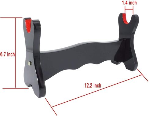 CNLQ 1 2 3 4 Layer Padded Protect Japanese Samurai Sword Katana Wakizashi Tanto Stand Holder Display Rack Support for All Sword in Saudi Arabia
