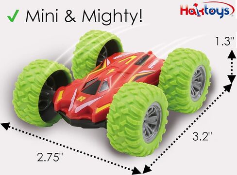 Mini RC Stunt Car – Double Sided Rechargeable Remote Control Toy, AWD Radio Control Flip Car for Boys Girls Kids in Saudi Arabia