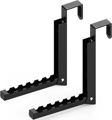 2 Pcs Over The Door Hooks Hanger,Over The Door Organizer Racks, Collapsible Folding Over Door Clothes Drying Laundry Hooks for Hanging Clothes,Over Door Storage Hangers for Bedroom Bathroom (White) in Saudi Arabia