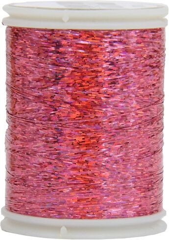 Threadart Sparkle Holographic Shimmer Thread - 300 Meters - Black in Kuwait