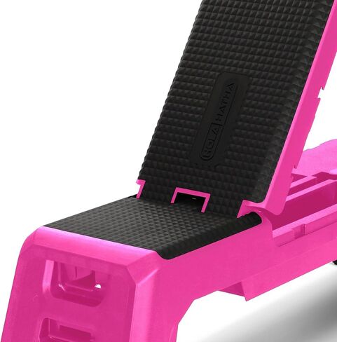 HolaHatha Adjustable Multi-Functional Exercise Bench 440 Pound Capacity Foldable Incline Deck, 8.5 to 14.5 Inch Height, Compact Design, in Saudi Arabia