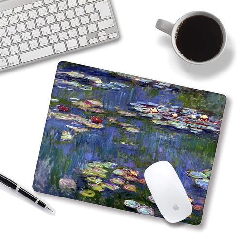 PAD Tolulu Mouse Pad Mousepad مع حافة مخيط ، مستطيل Mouse Mouse Mouse Art Non Slip Rubber Mini Cute Mouse Couns for Computer ، School Office Office Home School ، in Kuwait