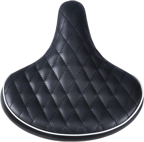 Beach Cruiser Bike Seat,Comfortable Extra Wide Suspension Bike Seat,Bike Seats for Heavy Riders,Electra Bike Seat Replacement for Men and Women. in Saudi Arabia