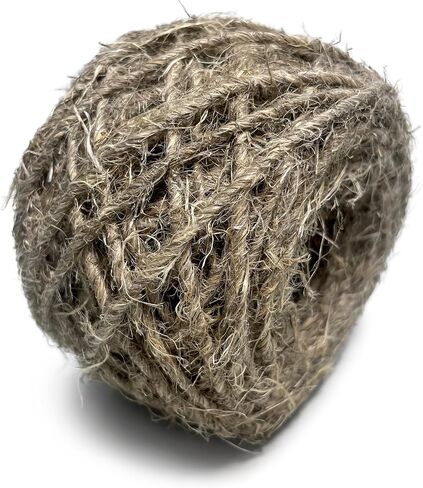Natural Hemp Twine, Hemp Cord Spool (3mmX100ft (30m)) in Kuwait