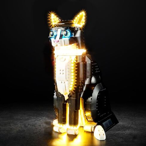Vaodest Led Light for Lego 21349 Ideas Tuxedo Cat Model,Design and Configuration Compatible with Model 21349(Led Light Only, Not Building Block Kit) in Kuwait