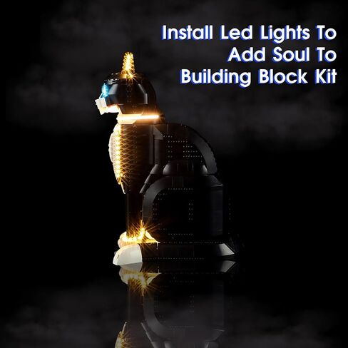 Vaodest Led Light for Lego 21349 Ideas Tuxedo Cat Model,Design and Configuration Compatible with Model 21349(Led Light Only, Not Building Block Kit) in Kuwait