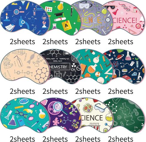 24PCS Science Experience Scrapbook Paper 6 "x6" تجربة علمية تخصص كرامينج بطاقة ورق الورق المصمم منصات الورق المرغوب in Kuwait