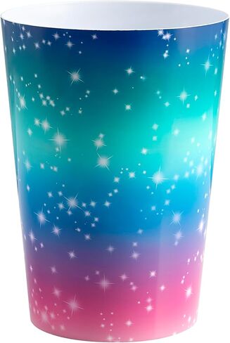 Allure Home Creation Under The Sea Fish Plastic Wastebasket Compact Size 1.71 Gallons in Saudi Arabia