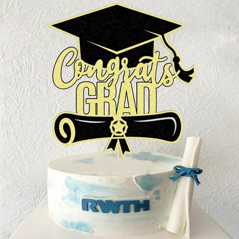 2025 Graduation Congrats Grad Cake Topper,2025 High School/College/Senior Graduation Party Decorations Supplies in Saudi Arabia