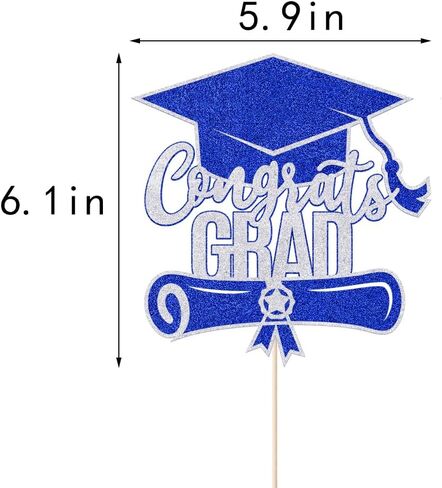 2025 التخرج تهانينا لكعكة توببر ، 2025 مدرسة ثانوية/كلية/كبار لوازم حفلات التخرج in Kuwait