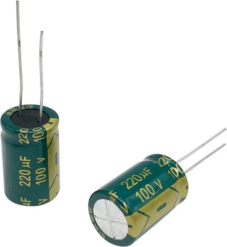 20pcs 35V 220UF Capacitor 8x12mm(0.31x0.47in) High Frequency Aluminum Electrolytic Capacitors for TV, LCD Monitor, Game in Saudi Arabia