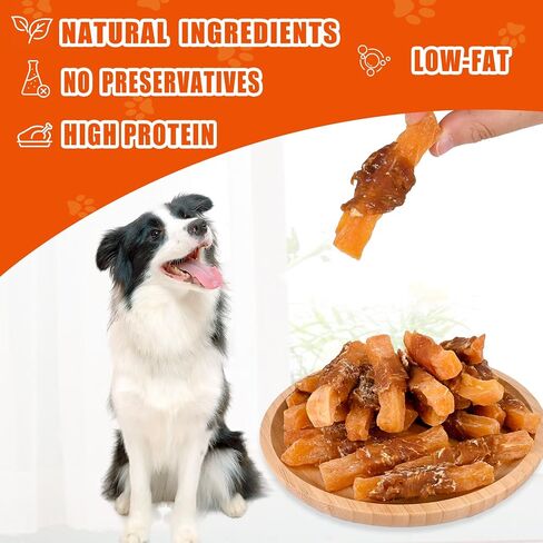 Dog Treats, Dog Kabobs Treats Made with Real Chicken, Duck, Grain Free, Easily Digestible, Long-Lasting for Large & Small Dogs - Supports Healthy Teeth in Saudi Arabia