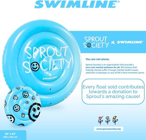 SWIMLINE Originals Floating Island Inflatable Summer Pool Float Rafts | Inflatabale Floaties Raft Pool Lounger | Inflatable Pool Raft for Adults & Kids | Multi Person Party Summer Float Decoration in Saudi Arabia