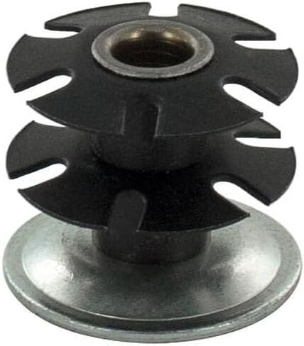 Outwater Industries Double Star Threaded Caster Insert | Heat Treated Steel | Fits 1-1/4 Inch Round 16-18 Gauge Tube | Thread: 5/16-18 | 20 Pack in Kuwait