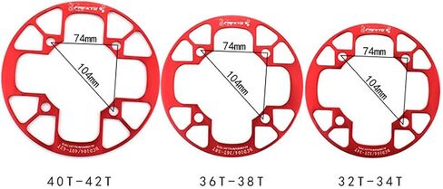 bicycle chainring protective cover, chainwheel cover chainring protect bicycle crankset chainwheel cover for mountain bikes, racing bikes 32-34T in Saudi Arabia