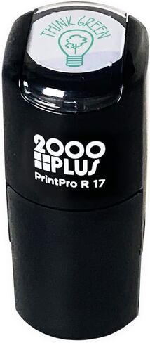 Recycle Symbol Stamp / 2000 Plus Self Inking Business Package Stamper / 9/16" Small Rubber Imprint Earth Day Environmental Awareness Stamp in Saudi Arabia