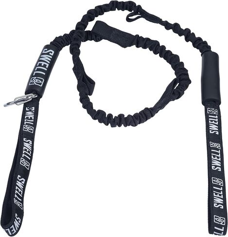 SWELL Wakesurf - Bungee Dock Line 6 Ft. - Adjustable Length Webbing, Shock Absorbing Cord Protection Boat Tie Fender Rope in Saudi Arabia