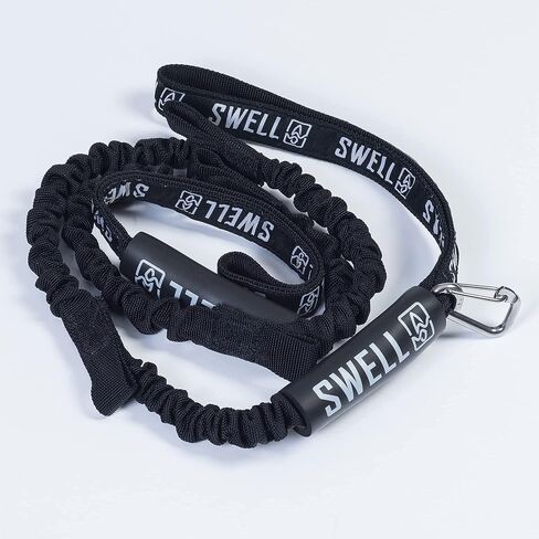SWELL Wakesurf - Bungee Dock Line 6 Ft. - Adjustable Length Webbing, Shock Absorbing Cord Protection Boat Tie Fender Rope in Saudi Arabia