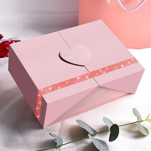 Jongdari Glitter Self Rhinestone Rhinestone Ribbon Tape ، ملصقات شرائط مبهرجة من الكريستال الزخرفية لحرف DIY ، 10 ألوان بعرض 9 ملم مجموع 10 ياردة in Kuwait
