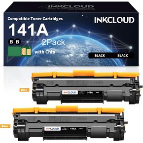 141A خرطوشة الحبر بديلة متوافقة مع HP 141A W1410A 141X W1410X TONER CARTRIDGE المستخدمة مع HP M110W MFP M139W MFP M140W PRINTER 2-PACK