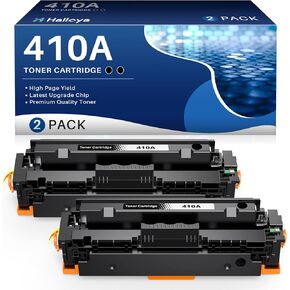 410A Black Toner Cartridge Replacement for H P 410A Toner 410A Cartridge Black Work with M477fnw M477fdw M452dn M452nw M477fdn M452dw M377dw Printer |CF410A