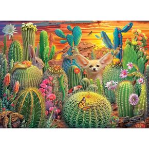 RoseArt - Kodak Premium Cork - Lakeside Home - 1000 Piece Jigsaw Puzzle for Adults