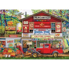 RoseArt - Kodak Premium Cork - Lakeside Home - 1000 Piece Jigsaw Puzzle for Adults in Kuwait