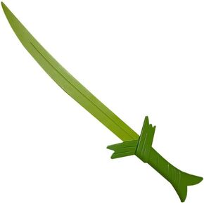Fantasy PU Foam Sword for Cosplay Adventure Style Finn Foam Sword - Demon Blood Sword Red Grass Sword Green Scarlet Sword Cosplay Prop Collectible Gift for Halloween and Xmas