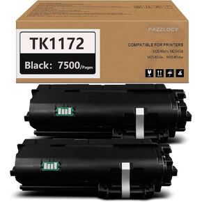 TK1172 TK-1172 Black Toner Cartridge 2-Pack Replacement for Kyocera TK 1172 1T02Y80UX0 M2540d M2540dw M2040dn M2640idw Toner Kit Printer (7500 Pages/Pack)