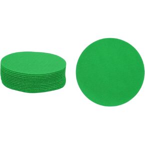 uxcell 24 Pcs Carpet Spot Markers, 4 Inch Circle Floor Dots for Classroom Carpet, Circles Spots Dots for Preschool Teacher Supplies, Flexible Seating, Light Blue