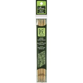 Takumi Bamboo Double Point Knitting Needles 7" 5/Pkg-Size 7/4.5mm3