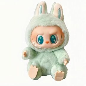 Labubu Plush keychain Soft & Cute Monster Home Decoration Collections keychains for bags backys backpacks home decor charm. (Ququ)