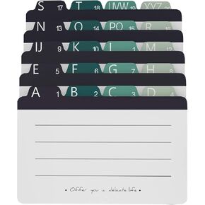 Maxgear Index Cards & Organizer Set