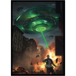 Fantasy North - The Invasion - 100 Smooth Matte Tcg Card Card Sleeves - يناسب Magic MTG Commander Pokemon وغيرها من ألعاب الورق - ألعاب البطاقة (FN149)