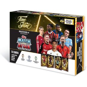 Topps Uefa Champions League Match Attax 24/25 Trading and Tradible Game (حان الوقت للتألق مربع جامع - المجلد 4)