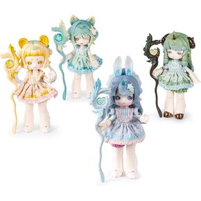 Antu Cute Beast Magic Series مربع واحد (يحتوي على رقم واحد) ، 1/12 BJD Dolls تصميم عشوائي شخصيات لطيفة المقتنيات هدية عيد ميلاد
