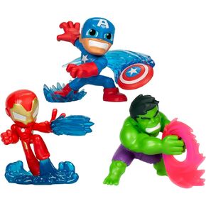 Marvel Avengers Mighty-Verse Collection Series 1 Multipack, Collectible 2.5-Inch-Scale (6 cm) Action Figure Set, Super Hero Toys, Kids Ages 4 and Up (Amazon Exclusive)