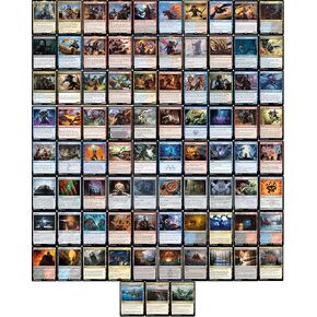 قائد النخبة القراصنة Deck - Grixis Blue Black Red - Admiral Brass ، غير قابل للارتباك - EDH CEDH - 100 بطاقة - مخصصة السحر The Gathering Deck - قوي جدًا!