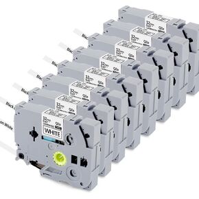 8 Pack Tze-231 Tape Label Maker متوافق مع Brother P touch 12mm 0.47 Tze231 Losten