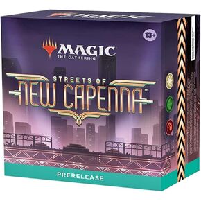 لعبة البطاقة السحرية: مجموعة PRERELEASE GATERNING: MTG Streets of New Capenna Cabaretti Red Green White - 6 Packs ، Promos ، Dice (MTGWCPRKMTGSNCRGW1)