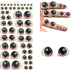 241-M: 46 جهاز كمبيوتر (26 زوجًا) منسقات ثلاثية الأبعاد من الراتنجات والحيوية (5mm-22mm)-الاضطراب الذاتي لحرف DIY ، الطين ، Foel ، EVA ، Polymer Clay ، Sculptures ، Pold Porcelain ، Amigurumi & Diy Projects