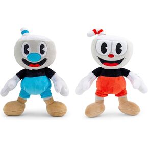 Cuphead 8-Inch Collector Plush Toy | Soft Stuffed Animal for Hugging | Officially Licensed Collectible