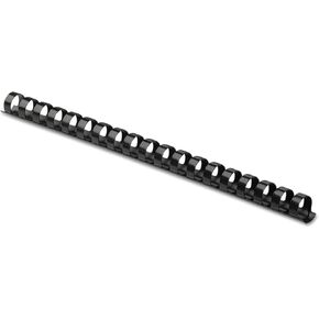 Fellowes 52325 Plastic Comb Bindings, 3/8-Inch, 41-55 Sht Capacity,100/PK,BK